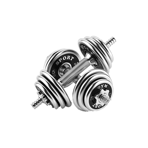 20kg stainless steel dumbbells
